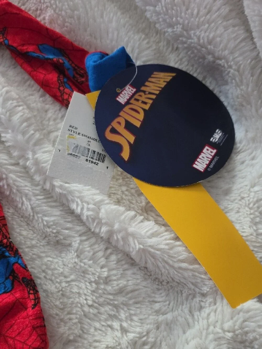 Spiderman Red & Blue Toddler Super Soft Pajamas